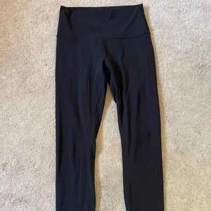 black lululemon leggings